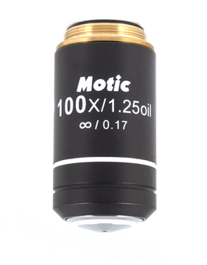 Motic Instruments - 1101001703241 - CCIS EC Plan Achromat Objective 100X/1.25/S-Oil