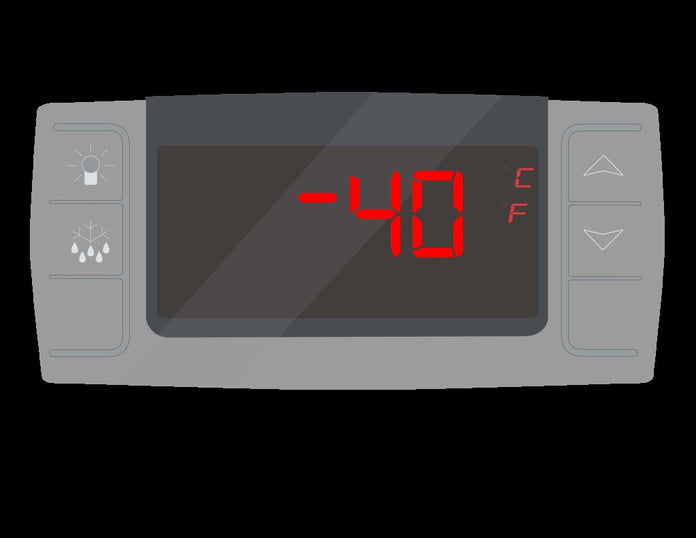 Lab Research Products - LRP-HC-UCFS-0440 - 4 Cu. Ft. Capacity Plus Series Undercounter Freezer Freestanding (-40°C)