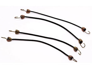 Benchmark Scientific - B0718 - LaBungeeTM Elastic Tie Downs with Hooks, Pack of 4