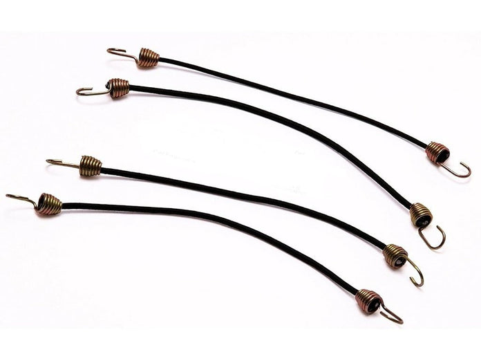 Benchmark Scientific - B0718 - LaBungeeTM Elastic Tie Downs with Hooks, Pack of 4