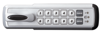 American Biotech Supply - ABT-KP-UCBI - Built-In Keyless Lock