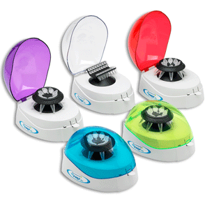 Benchmark Scientific - C1008-B - MyFuge™ Mini Centrifuge, Blue Lid with 2 Rotors (US Plug)
