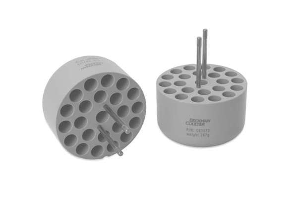 Beckman Coulter - C63173 - 13.8mm Diameter, 10ml Blood Tubes Adapter, 23 Tubes per Adapter