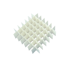 Crystal Industries - CD-49-W - White 49-Cell Dividers (Pack of 12)