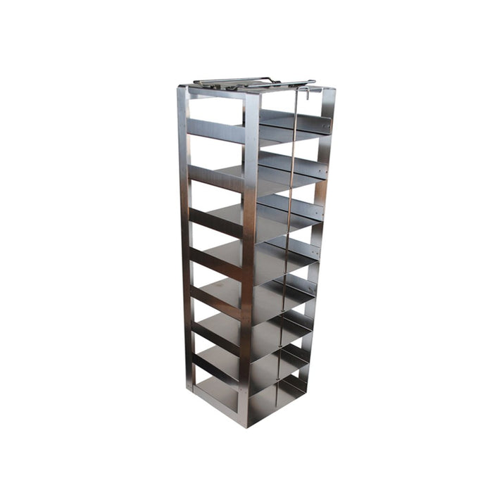 CFH50-8 - Vertical Rack for 50-Cell Hinged Top Plastic Boxes, Holds 8 Boxes