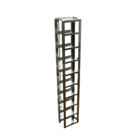 Crystal Industries - CFMH-9 - Vertical Rack for SBS Formatted Boxes, Holds 9 Boxes