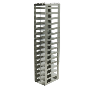Crystal Industries - CFMM-16 - Vertical Rack for SBS Formatted Boxes, Holds 16 Boxes