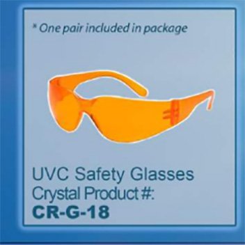 Crystal Industries - CR-G-18 - UVC Safety Glasses
