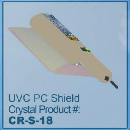 Crystal Industries - CR-S-18 - UVC PC Shield