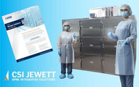 CSI JEWETT - SR1867-72 - Concealed Transport Tables with Side-Loading Roller Frame