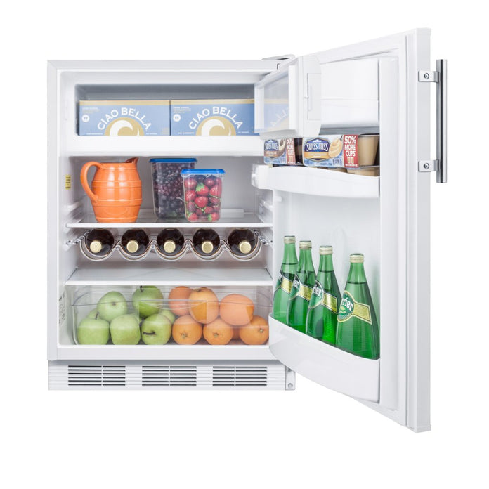 Accucold - CT661W - 24" Wide Refrigerator-Freezer