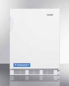 Accucold - CT66WLHD - 24" Wide Refrigerator-Freezer, Left Hand Door