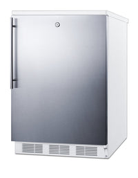 Accucold - CT66LWSSHVADALHD - 24" Wide Refrigerator-Freezer, ADA Compliant