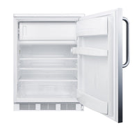 Accucold - CT66LWSSTBADALHD - 24" Wide Refrigerator-Freezer, ADA Compliant