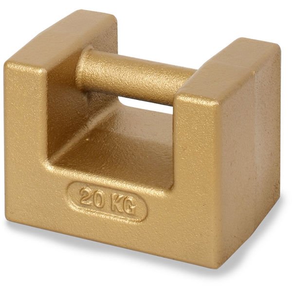 Ohaus - 83040291 - ASTM Individual Scale Calibration Weight 2P CI GH 20kg CL5 Accrd TR