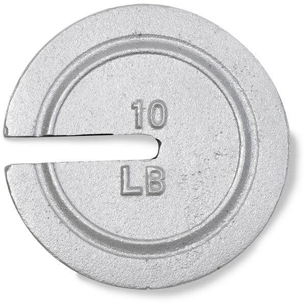 Ohaus - 30391689 - Slotted Weight 2P CI 10lb CL6 Accrd TR