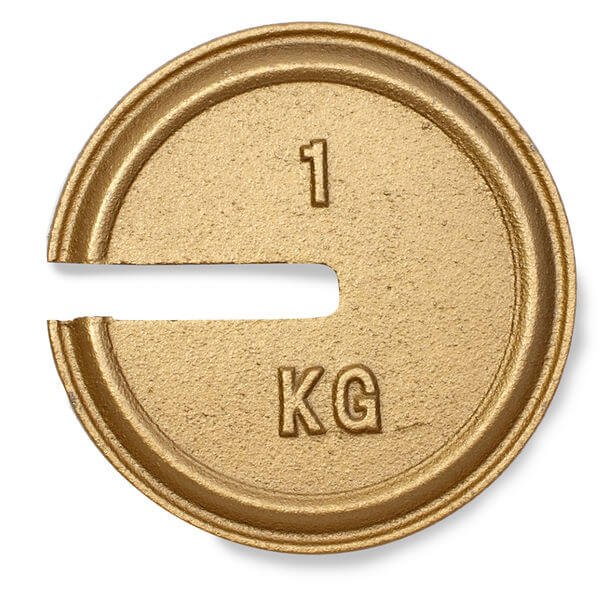 Ohaus - 83040472 - Slotted Weight 1P CI 1kg CL6 Accrd TR
