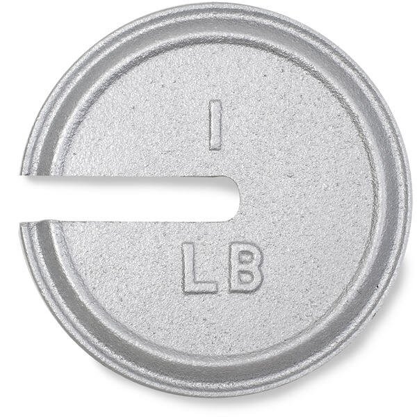Ohaus - 83040319 - Slotted Weight 1P CI 1lb CL5 Accrd TR