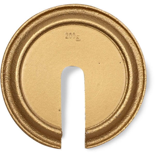 Ohaus - 30391676 - Slotted Weight 2P CI 200g CL6 Accrd TR