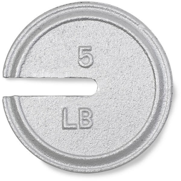 Ohaus - 83040324 - Slotted Weight 2P CI 10lb CL5 No Cert TR