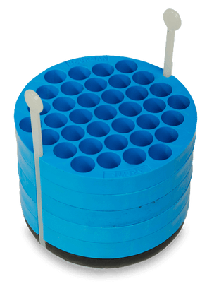 Beckman Coulter - 341794 - Adapter Dark Blue 35mm 4-Hole