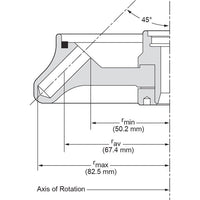 Beckman Coulter - A46475 - FX241.5P Fixed-Angle Polypropylene Rotor with Snap-on Lid