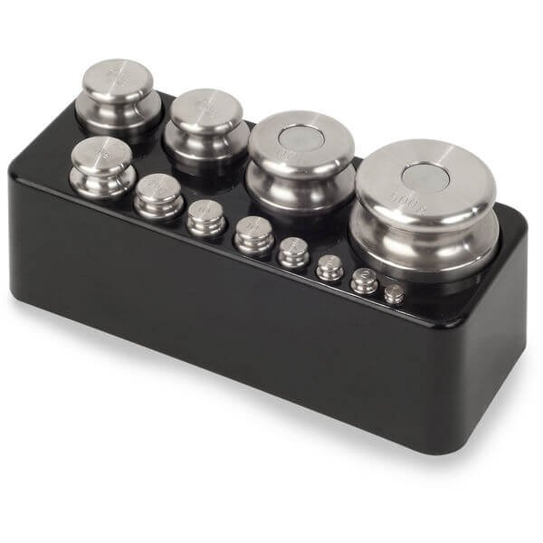 Ohaus - 30390998 - ASTM Class 7 Weight Set ECON D1 500-1g CL7 NonAcrd TR