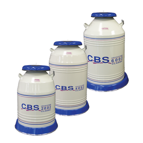 Custom Biogenic Systems - CB601 - Series 6001 Value Added Cryosystem, 2000 Rack, 10-Shelf, for 2" High Boxes, Stainless Steel with Locking Rod
