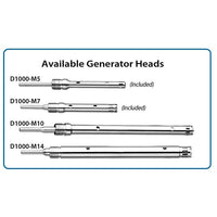 Benchmark Scientific - D1000 - Homogenizer, Includes 5mm and 7mm Generators (Ideal for Microtubes)