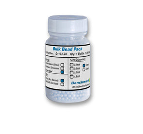 Benchmark Scientific - D1133-28 - 2.8mm Stainless Steel Beads, Alcohol Washed and Heat Treated, Pack of 1000