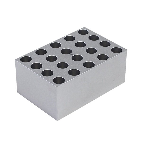 Crystal Industries - DBA25 - 20xø13mm (ø0.51in) Tubes Block