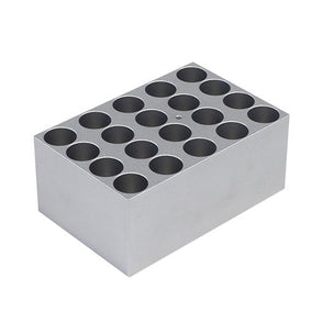 Crystal Industries - DBA26 - 20xø16mm (ø0.63in) Tubes Block