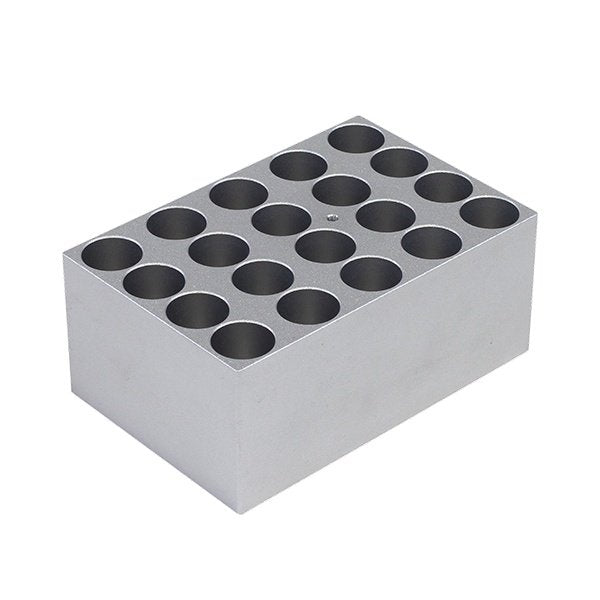 Crystal Industries - DBA26 - 20xø16mm (ø0.63in) Tubes Block