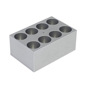 Crystal Industries - DBA29 - 8xø25mm (ø0.98in) Tubes Block