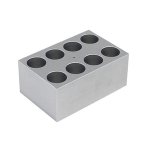 Crystal Industries - DBA42 - 8xø23mm (ø0.91in) Vials Block
