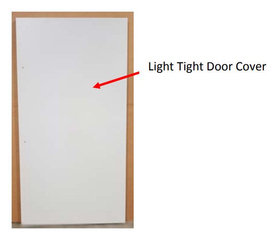 Caron - DOOR310 - Light Tight Door Cover for 25 CF Series Chambers/Incubators (with Glass)