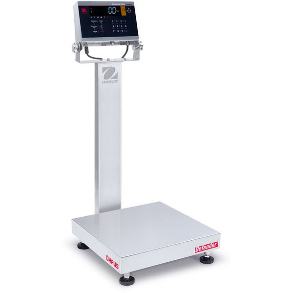 Ohaus - 30631724 - Defender™ 6000 Hybrid Advanced IP68/IP69k Washdown Bench Scale i-D61XWE125WQL7