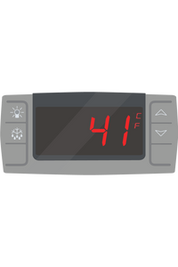 American Biotech Supply - PH-ABT-HC-RFC9SS-LH - 9 Cu. Ft. Pharmacy Stainless Steel Refrigerator and Freezer Combination, Left Hinged