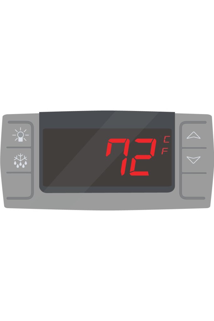 American Biotech Supply - CRT-ABT-HC-S23S - 23 Cu. Ft. Upright Controlled Room Temperature Cabinet, Solid Door