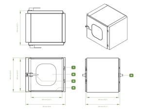 ESCO - EPB-A - Infinity® Pass Boxes