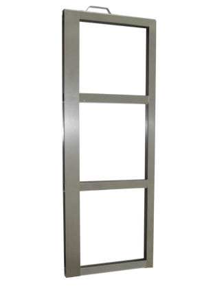 Crystal Industries - F-C-250-3 - Stainless Steel Frame for 3 C-250 Aluminum Canisters