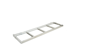 F-C-4R2110-4 - Stainless Steel Frame for Four Baxter/Fenwal C-4R2110 Aluminum Canisters