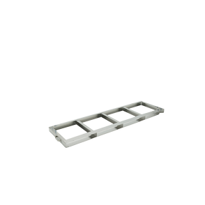 F-C-4R2111-4 - Stainless Steel Frame for Four Baxter/Fenwal C-4R2111 Aluminum Canisters