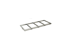 F-C-4R9955-4 - Stainless Steel Frame for Four Baxter/Fenwal C-4R9955 Aluminum Canisters
