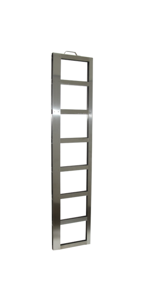 Crystal Industries - F-C-50-7 - Stainless Steel Frame for 7 C-50 Aluminum Canisters