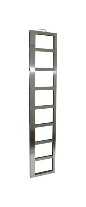 Crystal Industries - F-C-50-8 - Stainless Steel Frame for 8 C-50 Aluminum Canisters