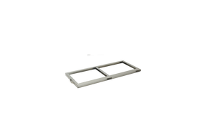 Crystal Industries - F-C-7400-2 - Stainless Steel Frame for Two Chartermed C-7400 Aluminum Canisters
