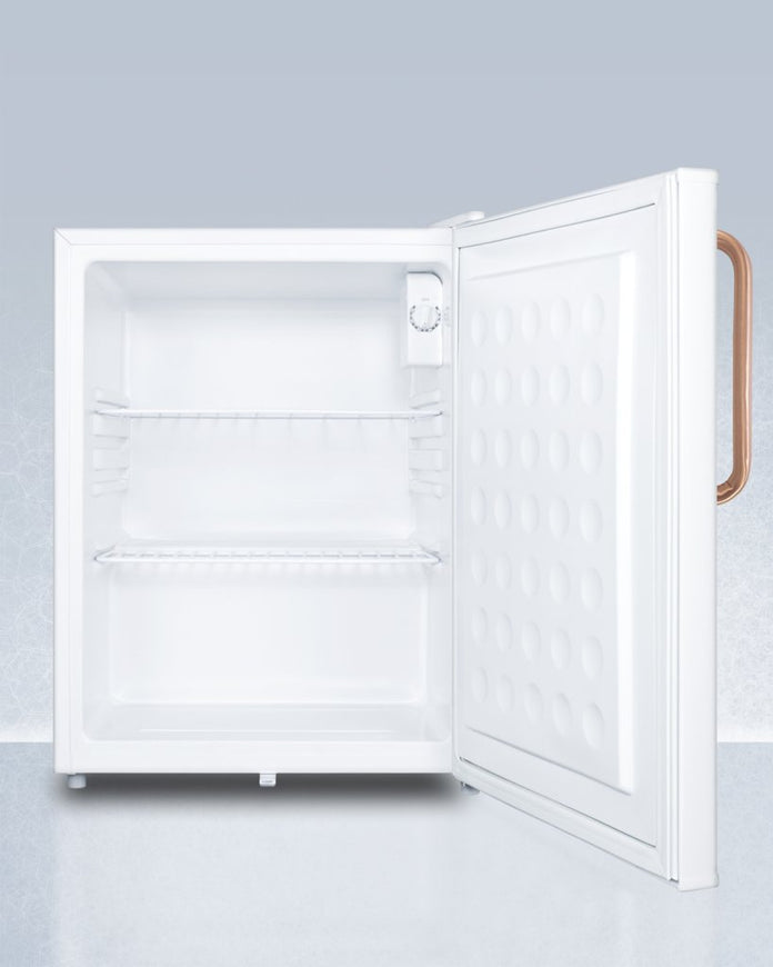 Accucold - FF28LWHTBC - Compact All-Refrigerator with Antimicrobial Pure Copper Handle