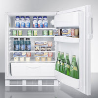 Accucold - FF6WADALHD - 24" Wide All-Refrigerator, ADA Compliant,Left Hand Door