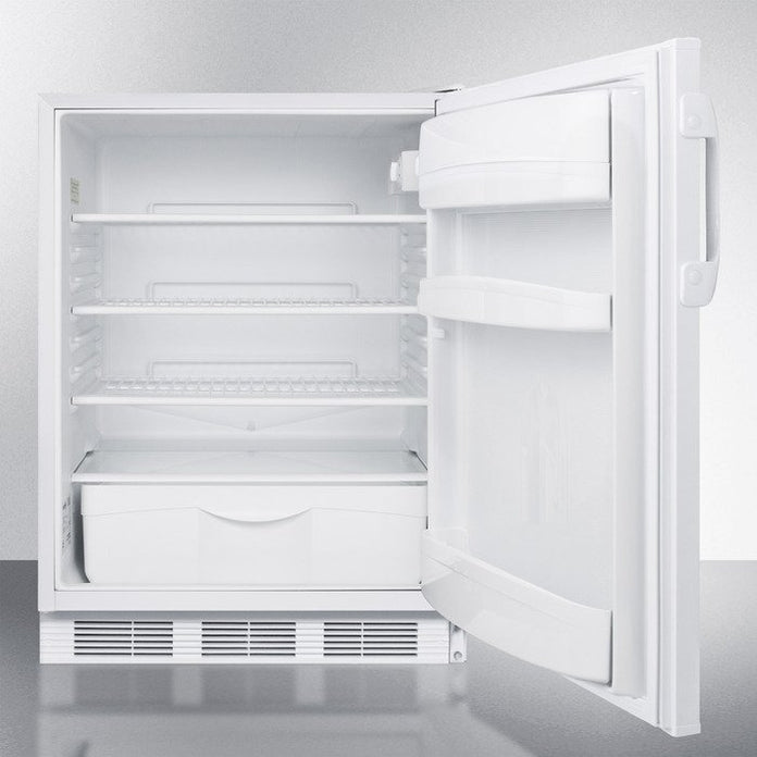 Accucold - FF6WADALHD - 24" Wide All-Refrigerator, ADA Compliant,Left Hand Door